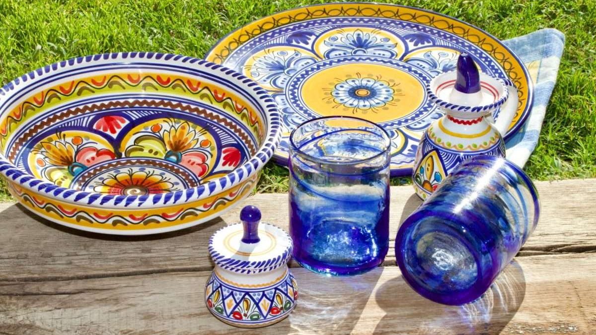 SPANISH CERAMICS AND GLASS